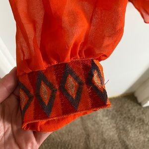 Off the shoulder blouse